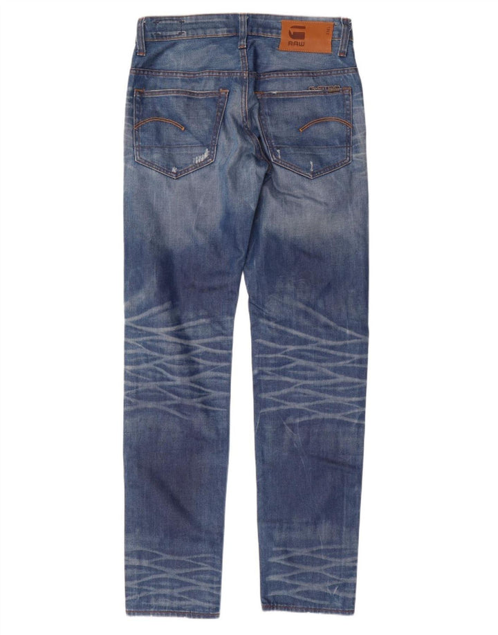 Jeans slim masculino G-STAR W32 L34 algodão azul