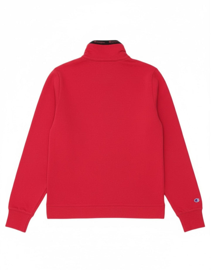 Champion Womens Tracksuit Top Jacket UK 10 Pequeno Rosa