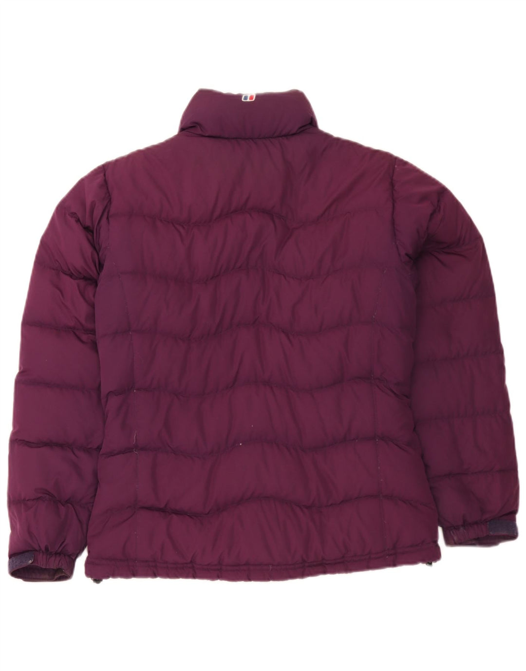 Jaqueta acolchoada feminina Berghaus UK 8 poliéster roxo pequeno