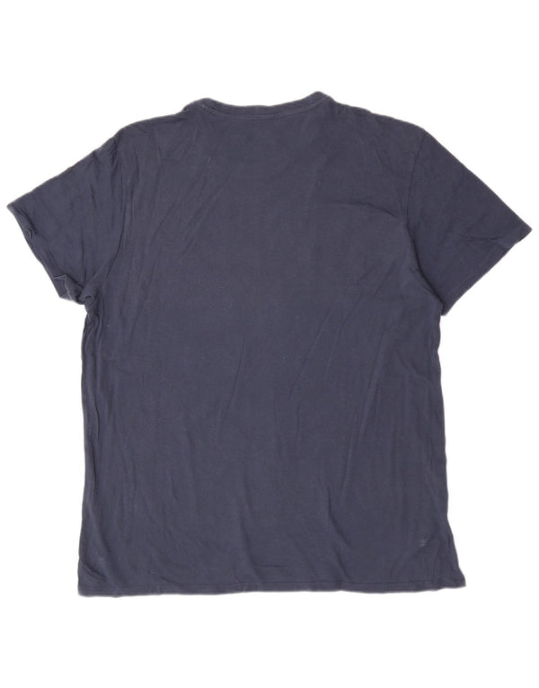 Camiseta masculina Levi's 501 Graphic Top 2XL azul marinho colorblock