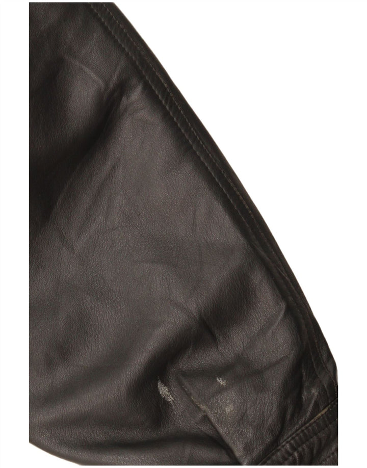 Sergio Morini Jaqueta militar masculina com peito duplo IT 52 XL preta