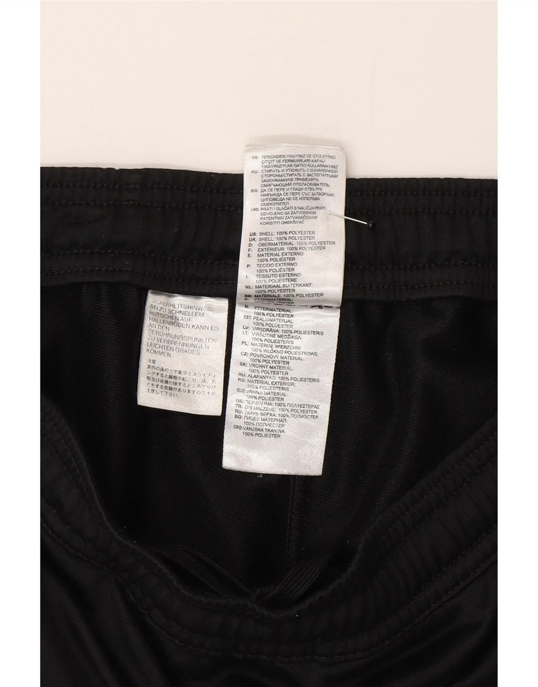 Adidas Mens Treino Calças Joggers XS Poliéster Preto