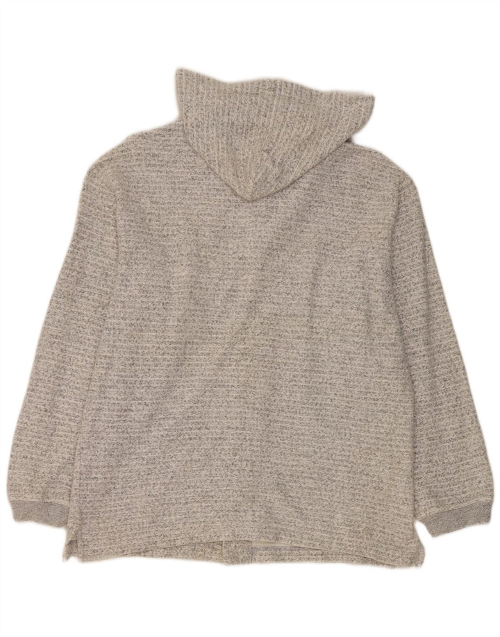 Jaqueta masculina com capuz Foxhound XL cinza manchada
