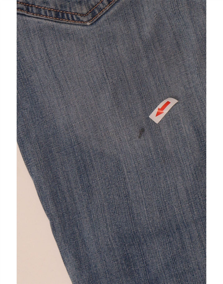 Wrangler Masculino Texas Stretch Straight Jeans W36 L30 Azul Algodão