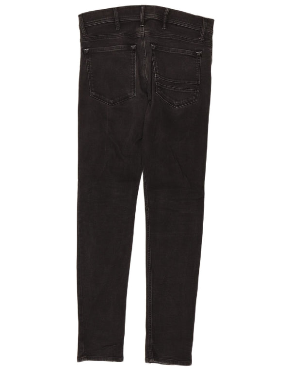 Replay Mens Slim Jeans W31 L32 Cinza Algodão