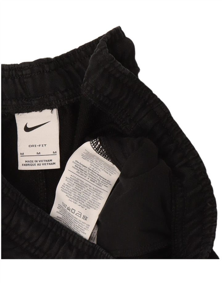 Nike Mens Dri Fit Calças de treino Joggers Médio Algodão Preto