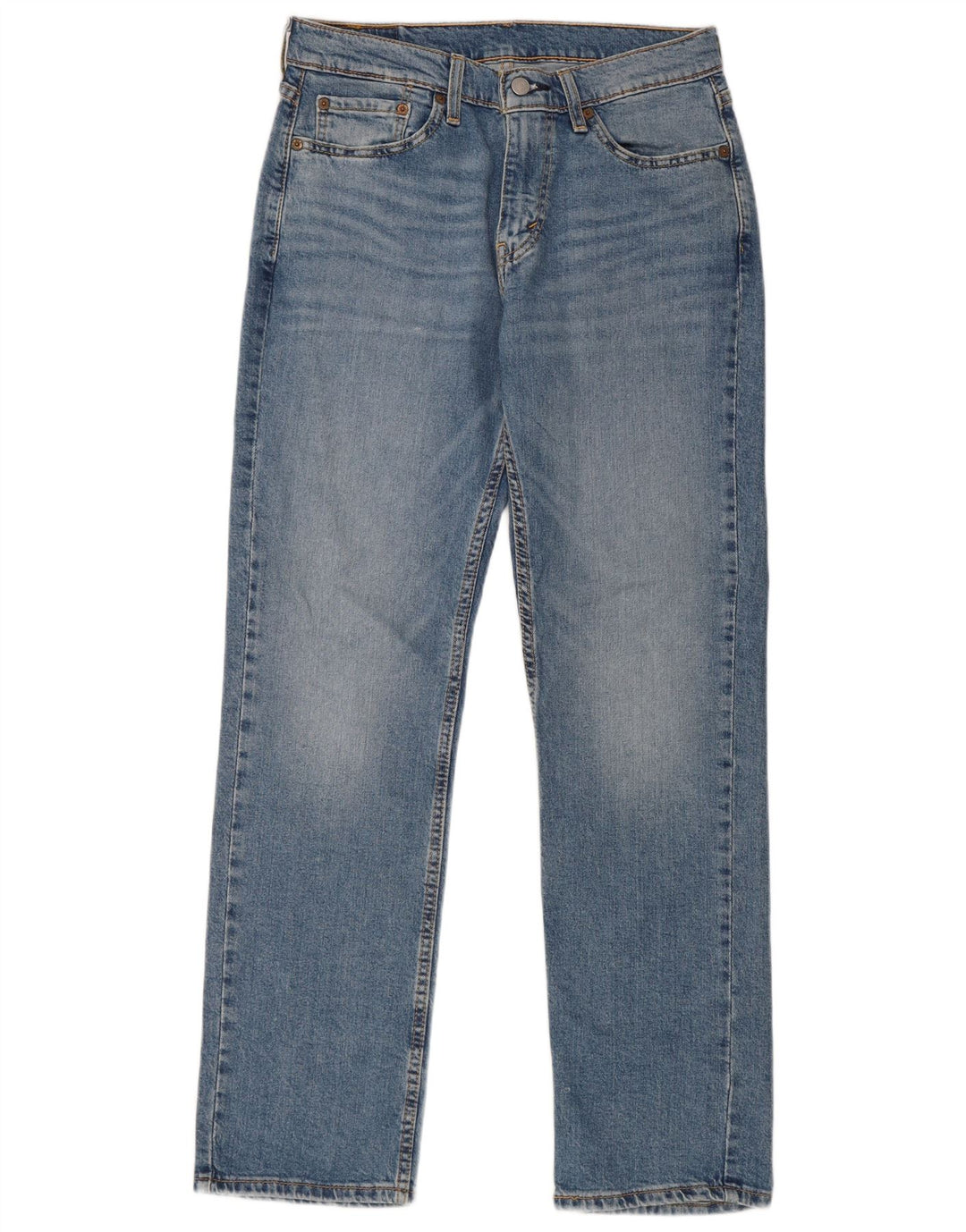 Levi's Masculino 514 Straight Jeans W32 L32 Azul Algodão
