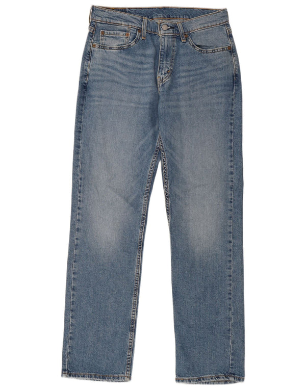 Levi's Masculino 514 Straight Jeans W32 L32 Azul Algodão