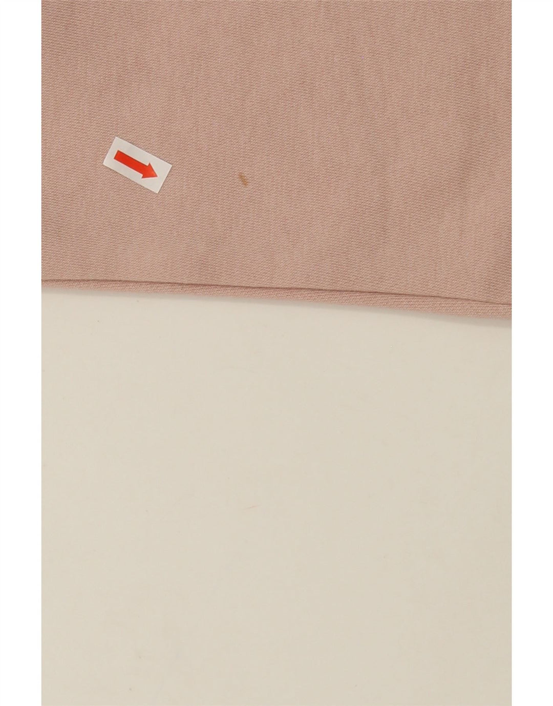 NIKE Womens Oversized Zip Neck Sweatshirt Jumper UK 6 XS Pink Cotton Vintage Nike and Second-Hand Nike from Messina Hembry 