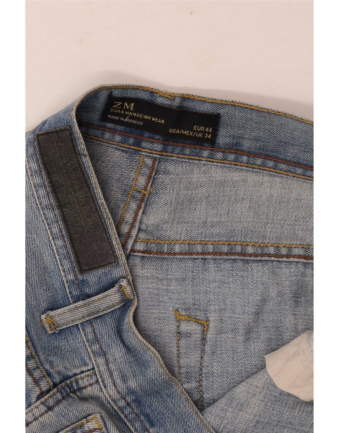 Zara Jeans Slim Masculino W34 L33 Azul