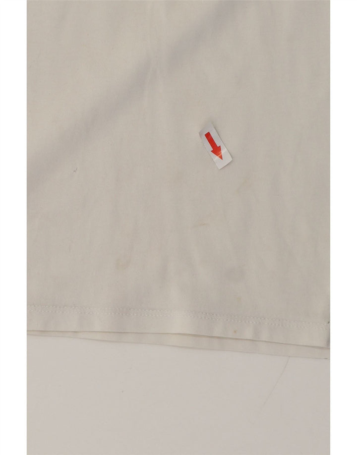 Jordan Camiseta masculina gráfica top pequeno algodão branco