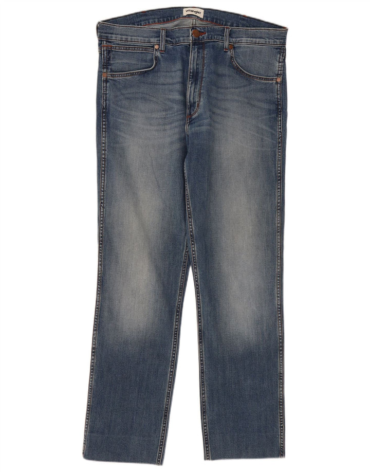 Jeans Wrangler Masculino Reto W38 L32 Azul