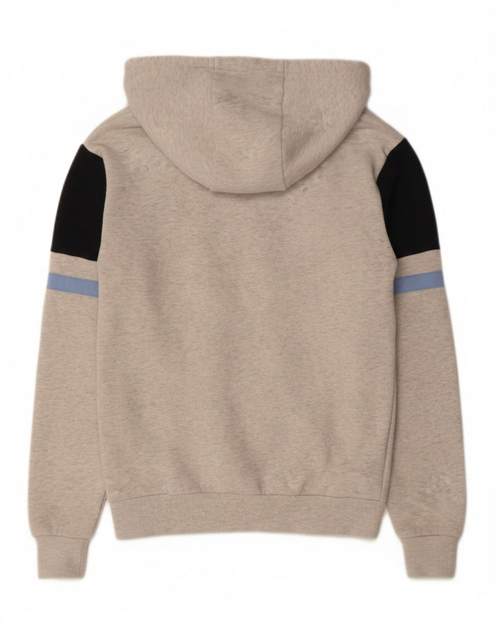 ELLESSE Suéter masculino com capuz gráfico XS algodão cinza