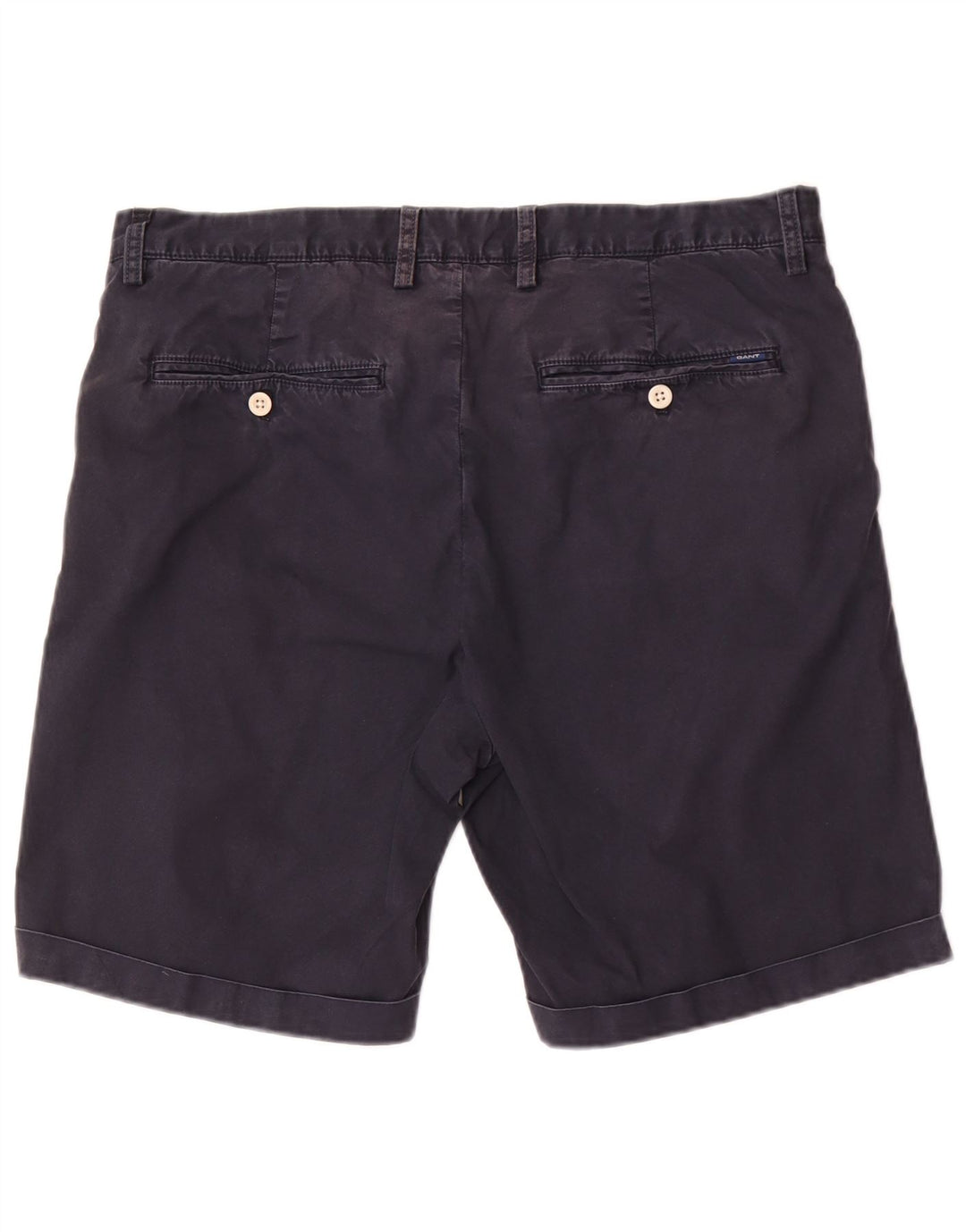 Gant Mens Chino Shorts W36 Grande Algodão Azul Marinho