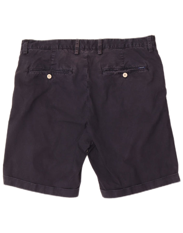 Gant Mens Chino Shorts W36 Grande Algodão Azul Marinho