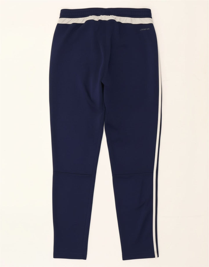 Calça de treino masculina Adidas Climacool médio azul marinho poliéster