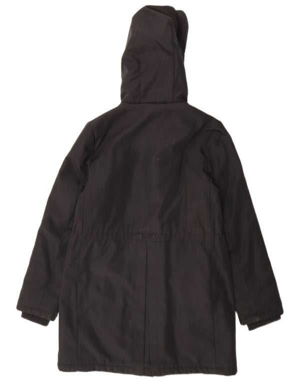 Jaqueta Parka com capuz para meninas Tommy Hilfiger 13-14 anos poliéster preto
