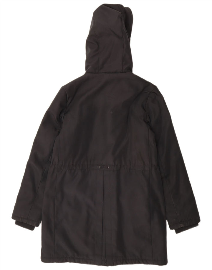 Jaqueta Parka com capuz para meninas Tommy Hilfiger 13-14 anos poliéster preto