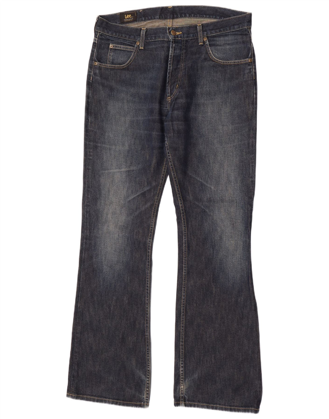 Lee Mens Denver Bootcut Jeans W36 L34 Azul Algodão