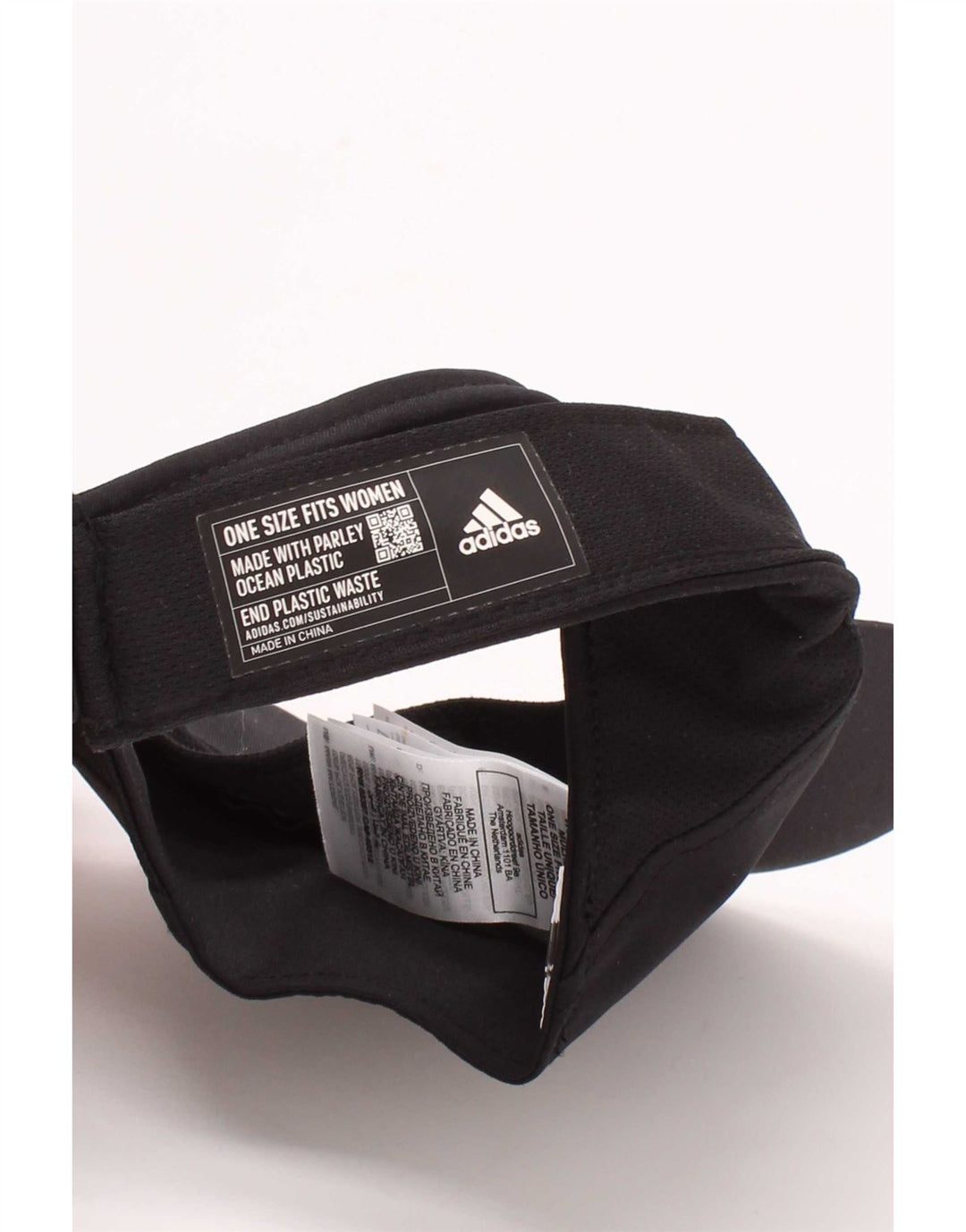 Boné Adidas Aeroready Graphic Visor Feminino Tamanho Único Poliéster Preto