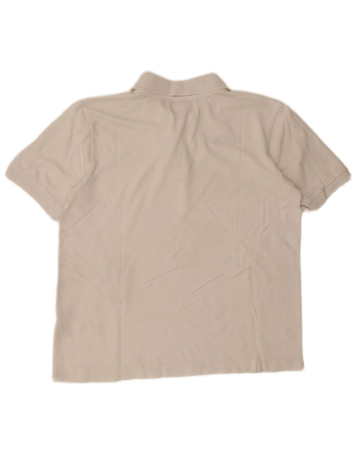 Camisa polo masculina Kappa XL algodão branco