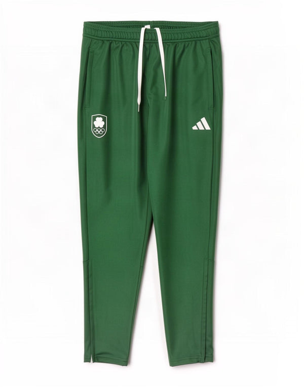 Adidas Masculino Federação Olímpica Da Irlanda Calças De Treino Grande Verde