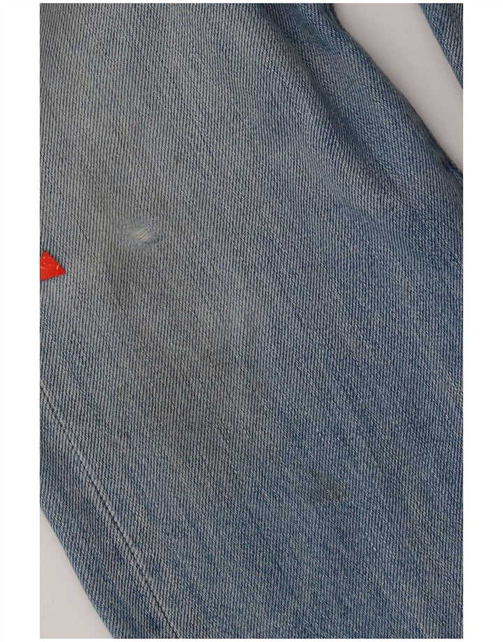 Levi's Masculino 501 Straight Jeans W30 L30 Azul Algodão