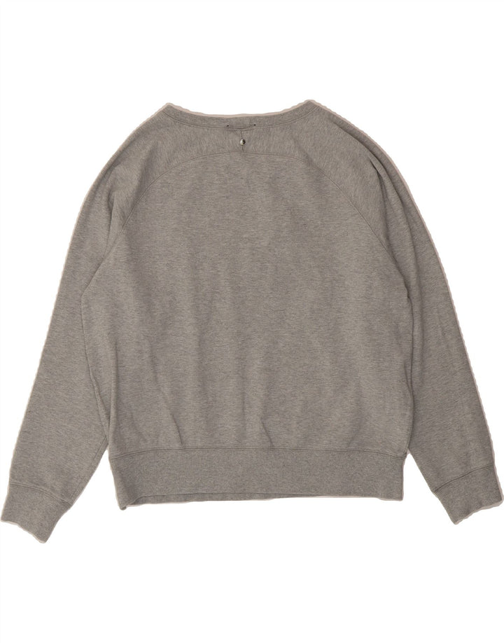 DIESEL Womens Graphic Sweatshirt Jumper UK 16 Large Grey Cotton Vintage Diesel and Second-Hand Diesel from Messina Hembry 