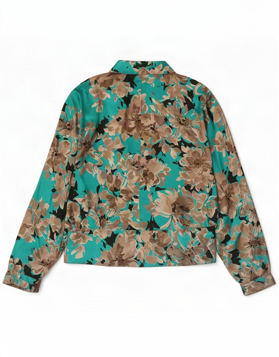 Gabrielle Camisa Feminina Blusa US 3 Pequena Floral Multicolorida