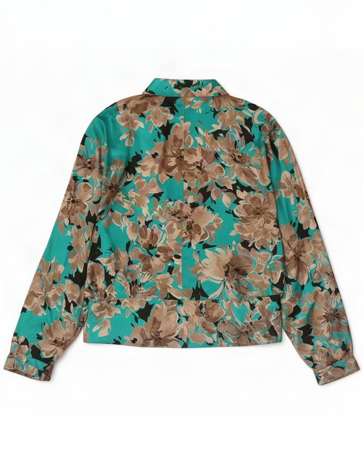 Gabrielle Camisa Feminina Blusa US 3 Pequena Floral Multicolorida