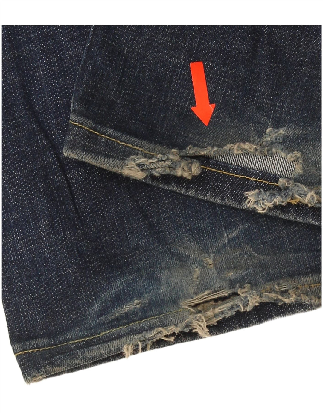Lee Womens Leola Bootcut Jeans W28 L32 Azul Marinho Algodão