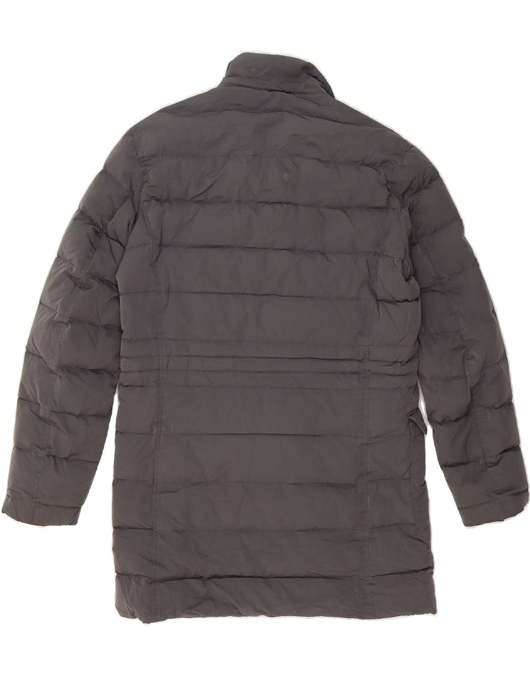 MASSIMO DUTTI Mens Padded Jacket UK 38 Medium Grey Polyester Vintage Massimo Dutti and Second-Hand Massimo Dutti from Messina Hembry 