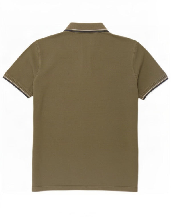 Camisa polo masculina Pierre Cardin 2XL algodão cáqui