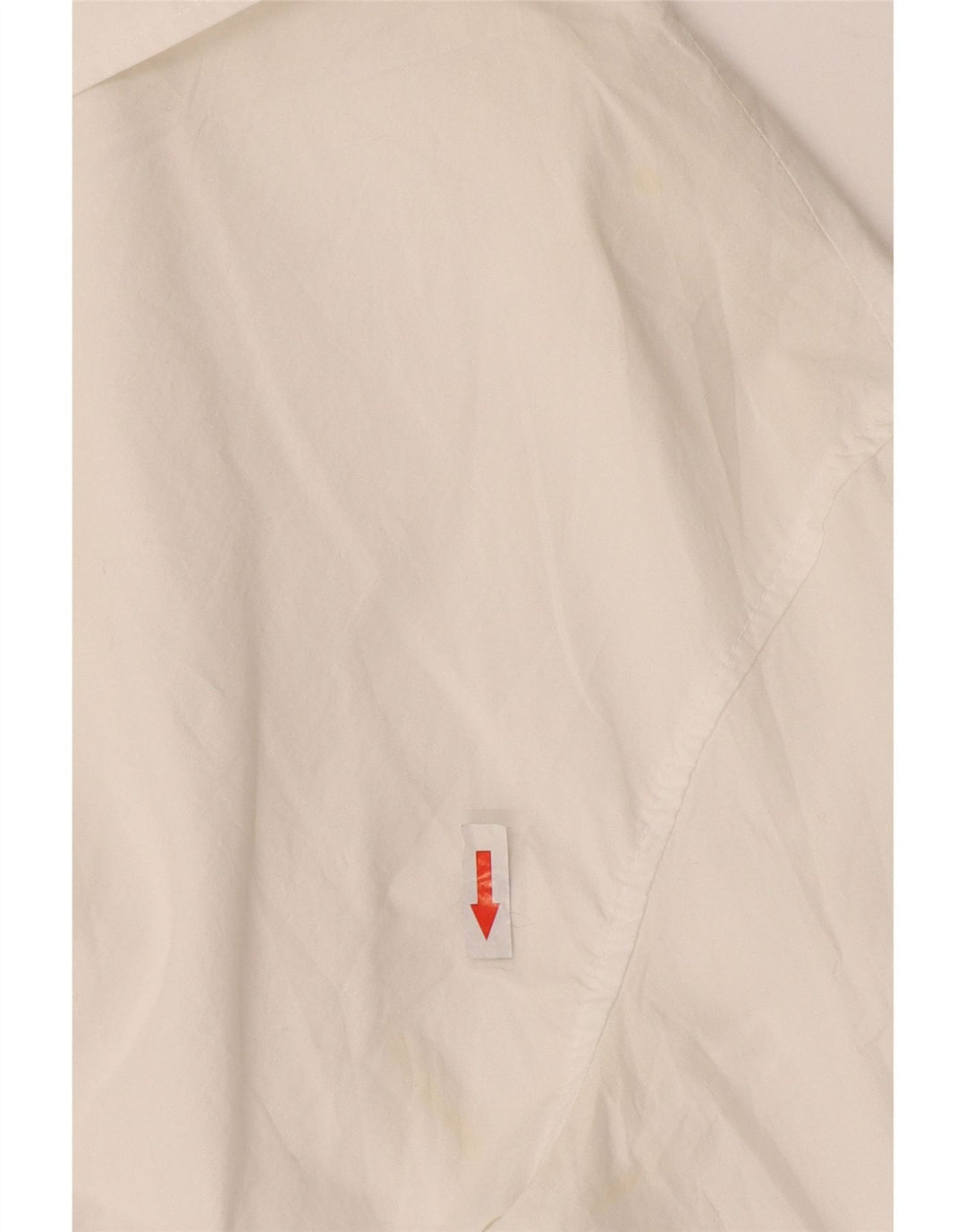 Zara blusa feminina cropped Reino Unido 16 algodão branco médio