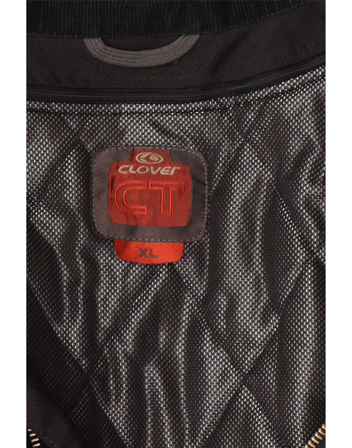 Jaqueta masculina Clover Racer UK 42 XL poliamida preta