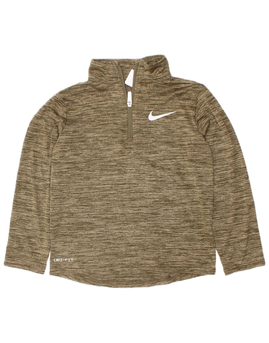 Nike Boys Dri Fit Pullover Treino Top 5-6 Anos Médio Caqui Salpicado