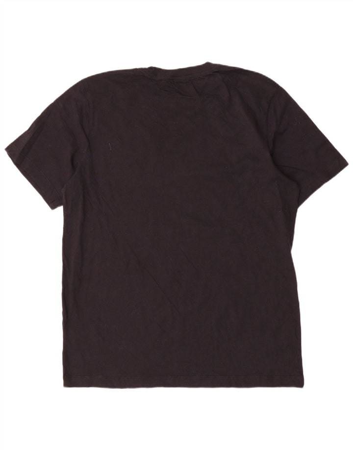 Camiseta masculina Nike grande algodão preto