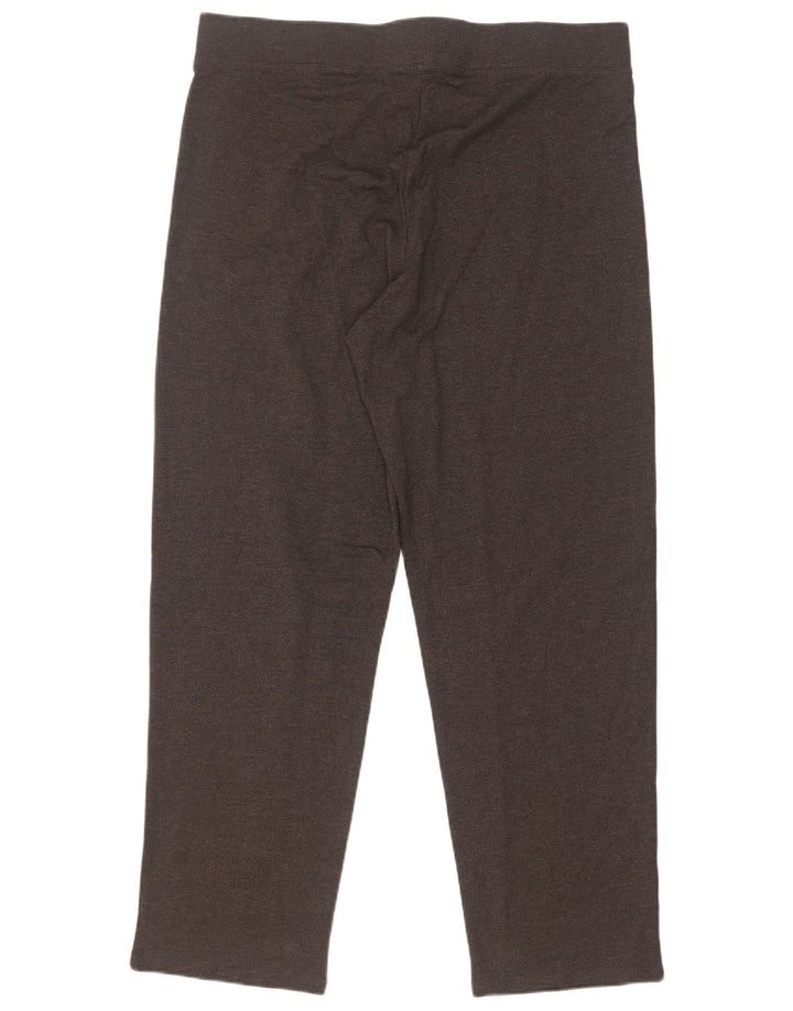Leggings femininas Marks & Spencer UK 18 XL algodão cinza