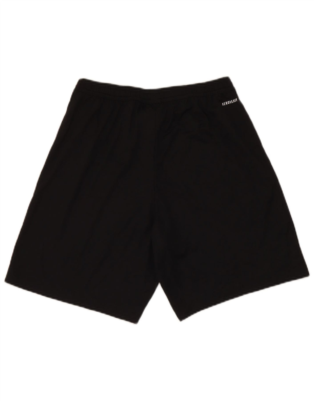 Adidas Mens Aeroready Graphic Sport Shorts Pequeno Poliéster Preto