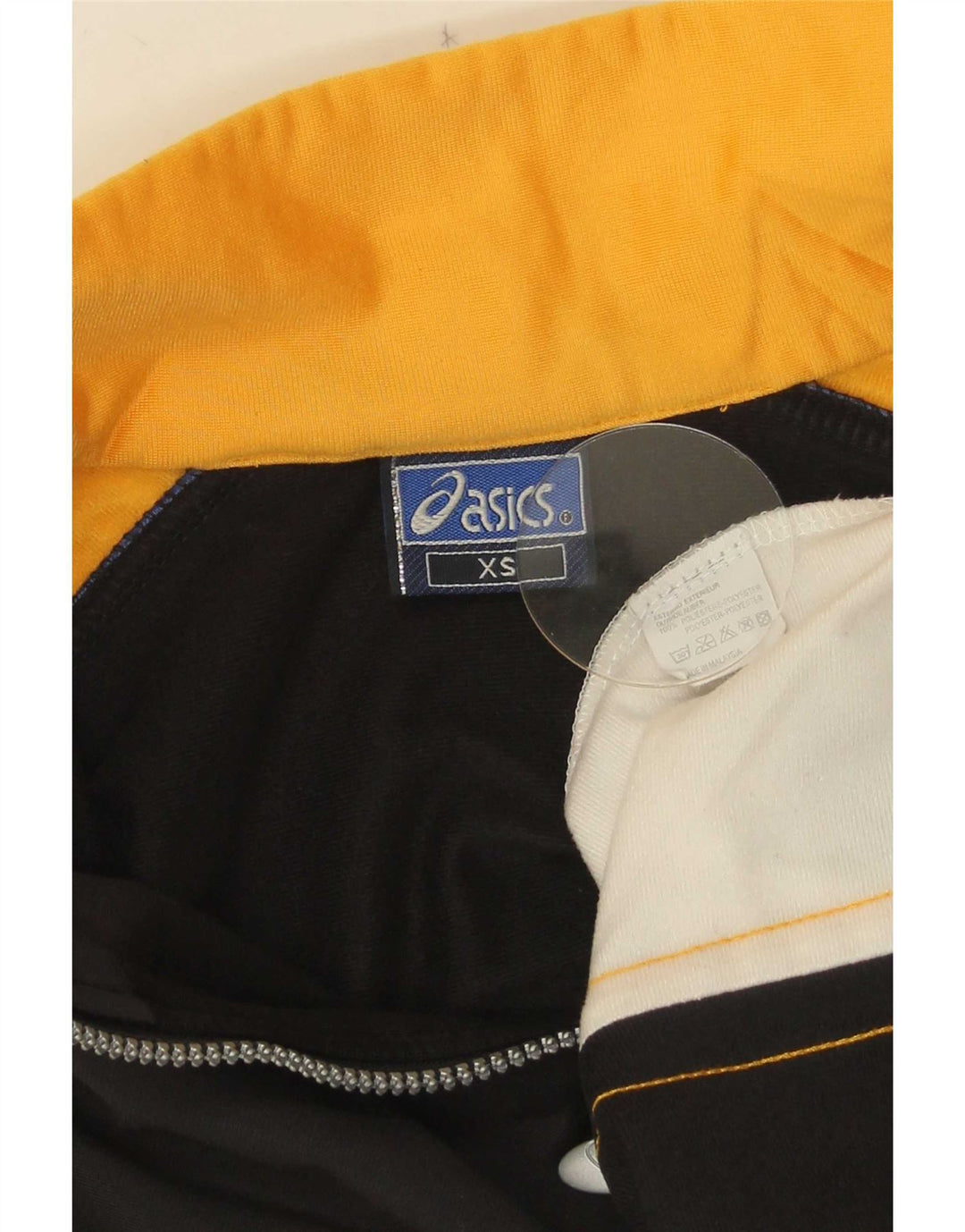 Jaqueta Asics Masculina Graphic Tracksuit XS Preto Colourblock Poliéster