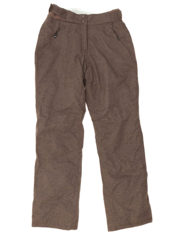 Calças de esqui para mulheres Mountain Warehouse UK 6 XS poliéster cinza