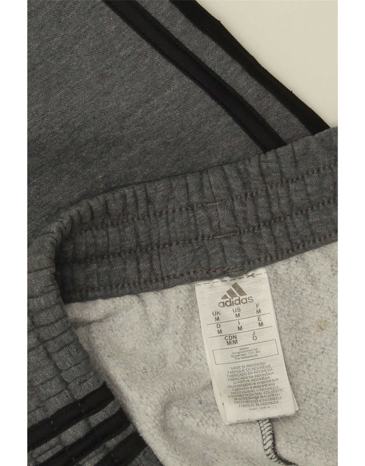 Calça de treino masculina Adidas Joggers cinza médio algodão