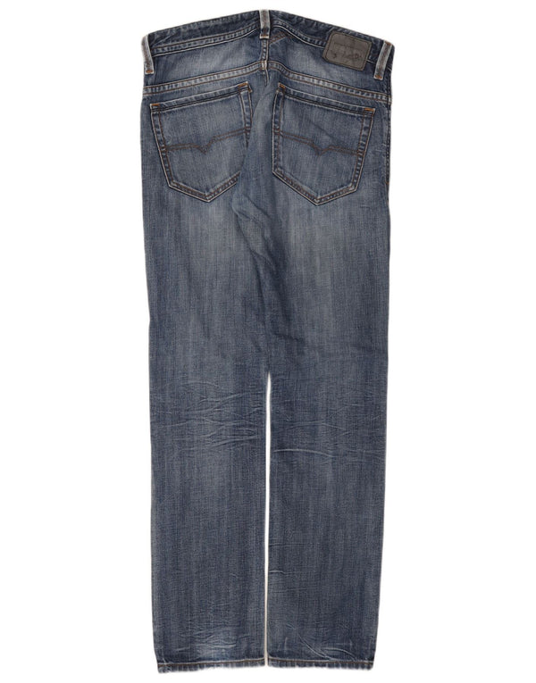 Diesel Masculino Thavar Slim Fit Jeans Skinny W31 L30 Azul Algodão