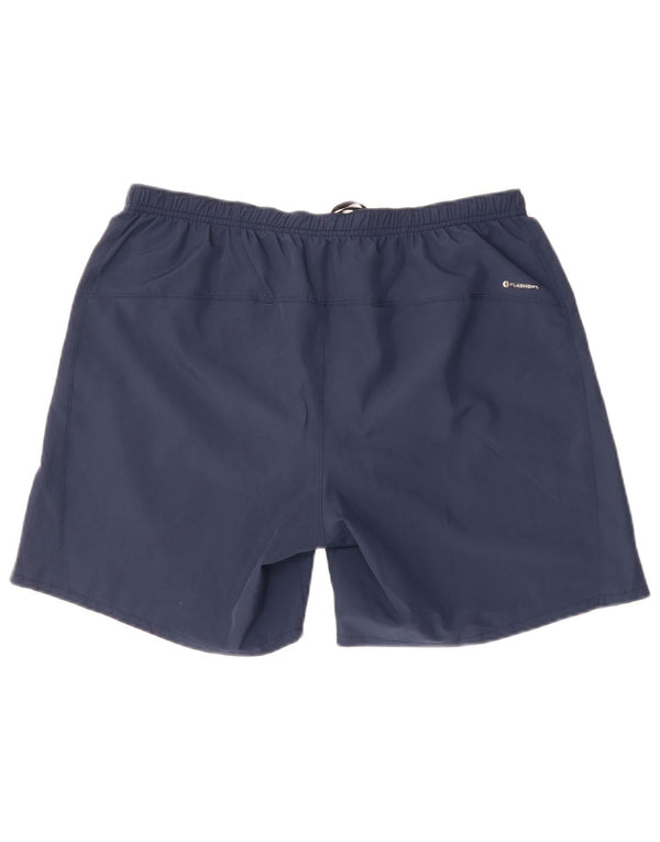 Shorts esportivos masculinos The North Face grandes poliéster azul marinho