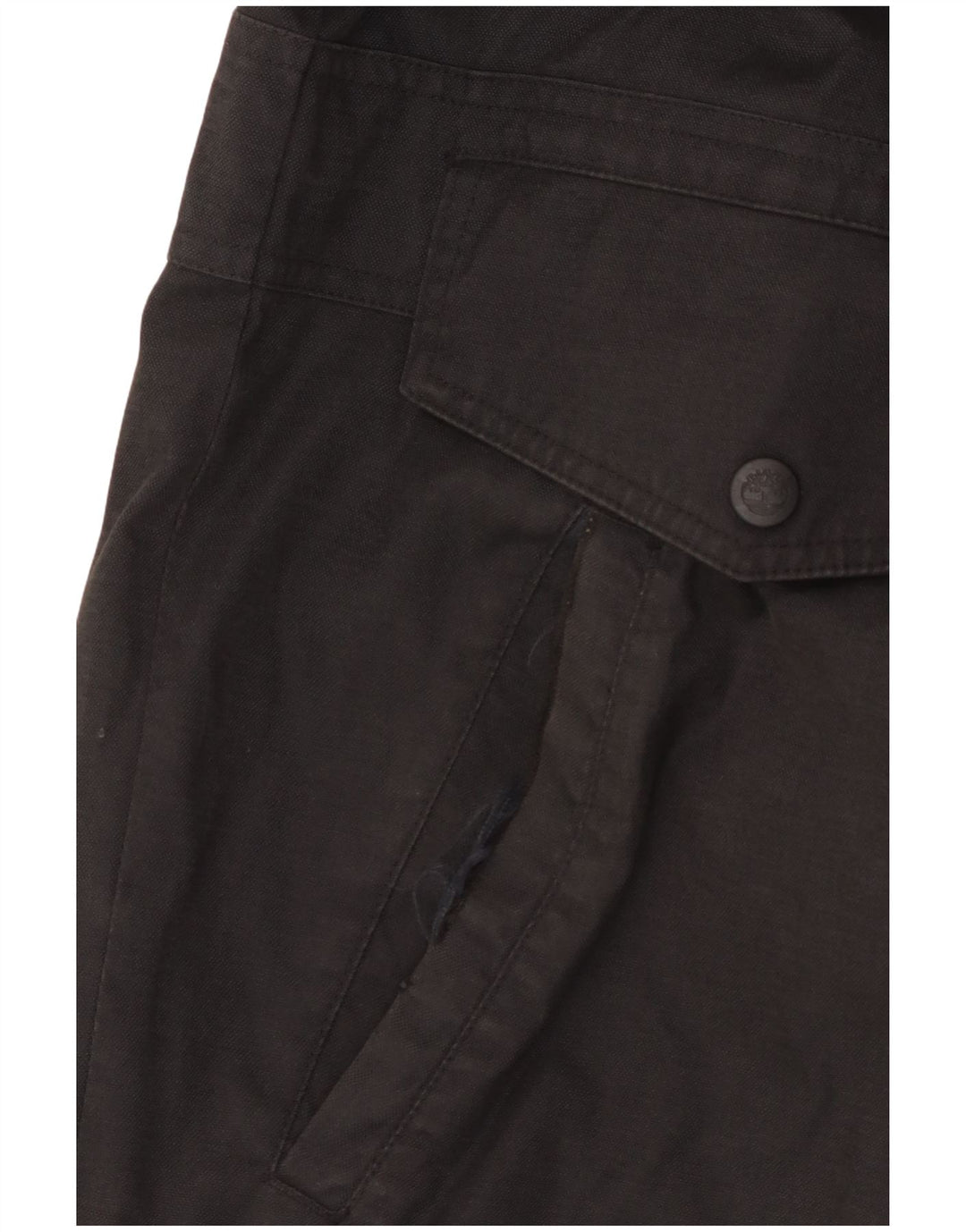 Jaqueta corta-vento masculina Timberland UK 42 XL preto nylon