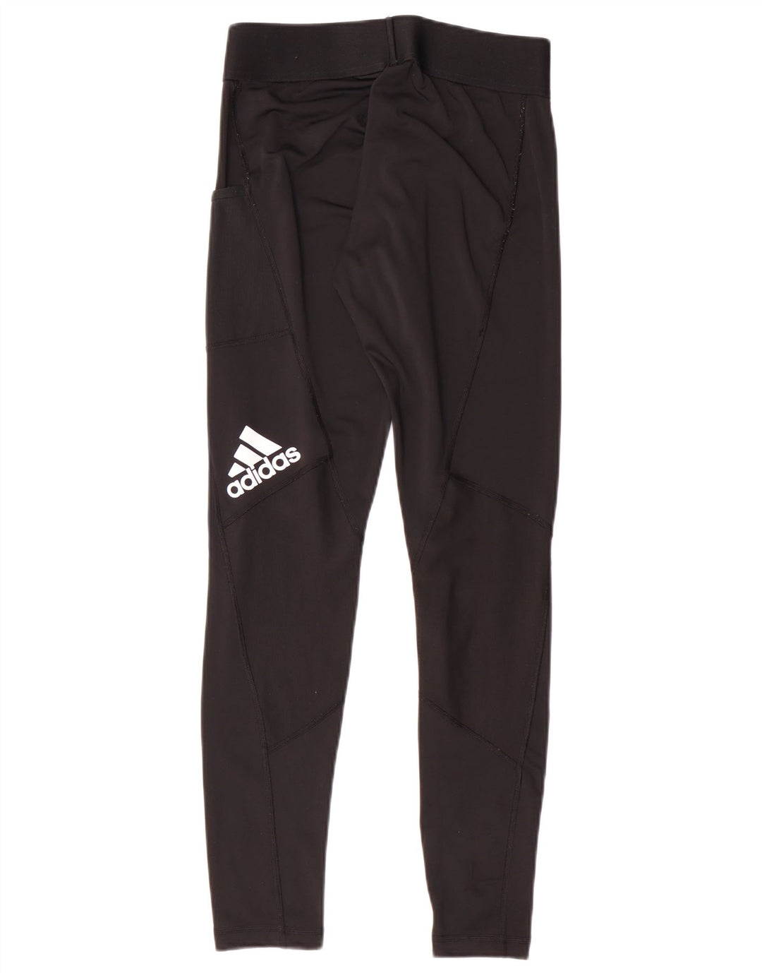 Leggings Adidas Tech Fit Graphic UK 12/14 Médio Preto