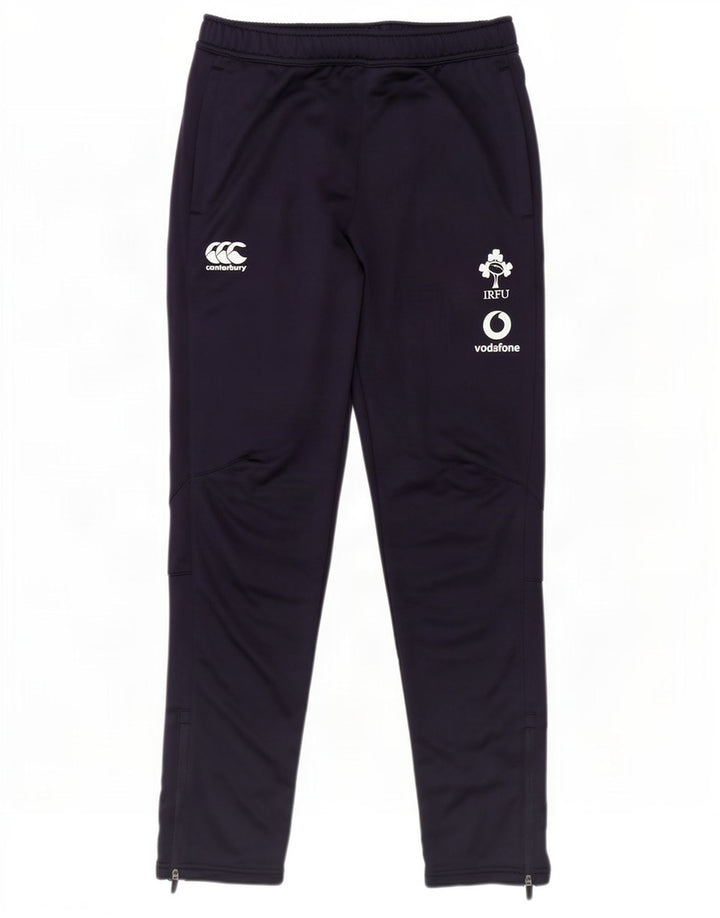 Calça de treino masculina Canterbury com estampa gráfica azul marinho médio poliéster