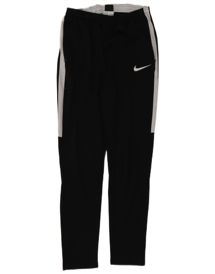 Calça de treino masculina Nike médio preto colorblock poliéster