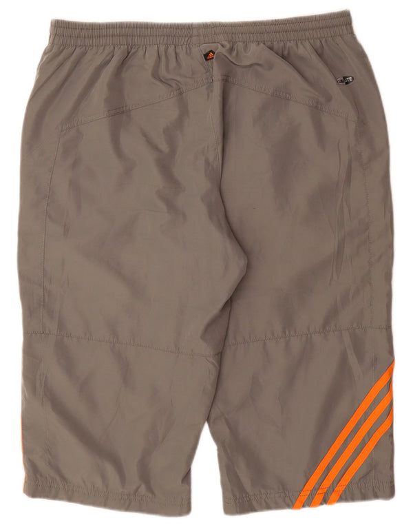 Adidas Mens Clima 365 Bermuda Sport Shorts Cinza Médio Colourblock