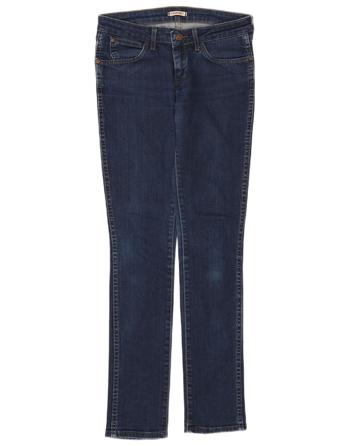 Jeans slim feminino WRANGLER W27 L31 algodão azul